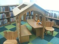 そして図書館は3つの空間に分かれていました。